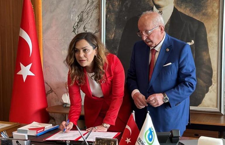 Tekirdağ’ın ilk kadın belediye başkanı mazbatasını aldı! 'Çok büyük bir gurur'