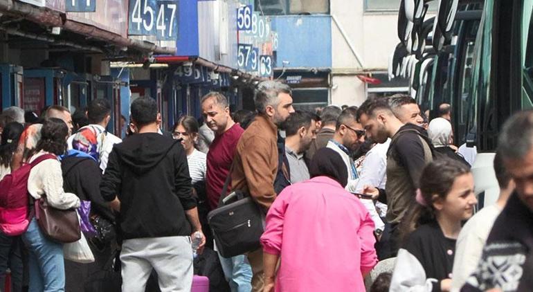 15 Temmuz Demokrasi Otogarında bayram dönüşü hareketliliği başladı