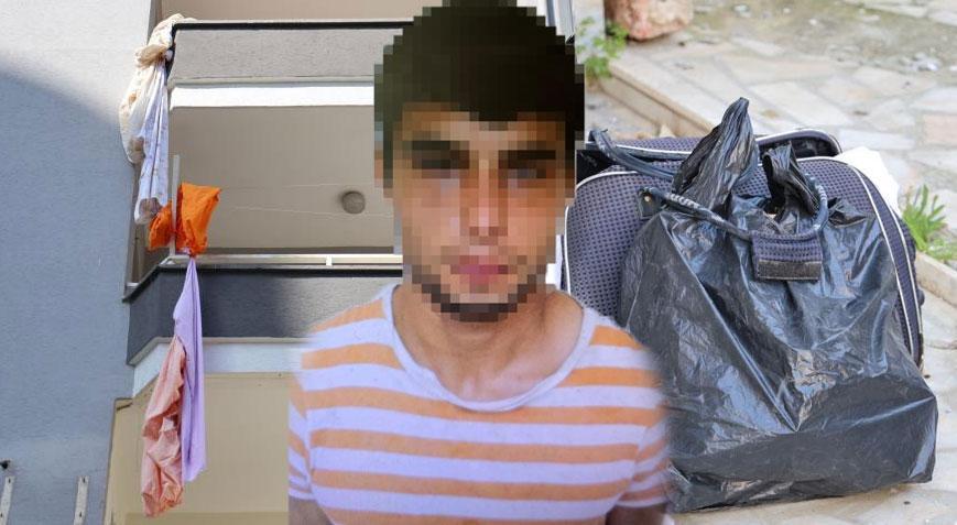 Hırsızın korkunç sonu! Çarşaflarla balkondan inerken düşüp öldü