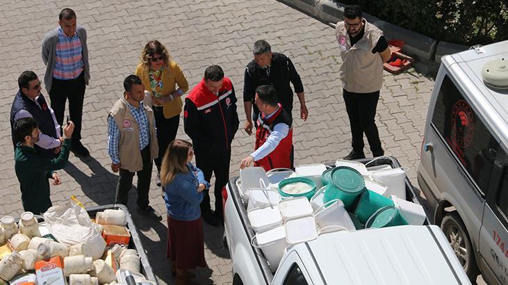 Osmaniye’de son kullanma tarihi geçmiş peynir operasyonu!