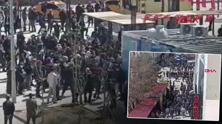 Van’da yaşanan olaylar bugün de devam etti