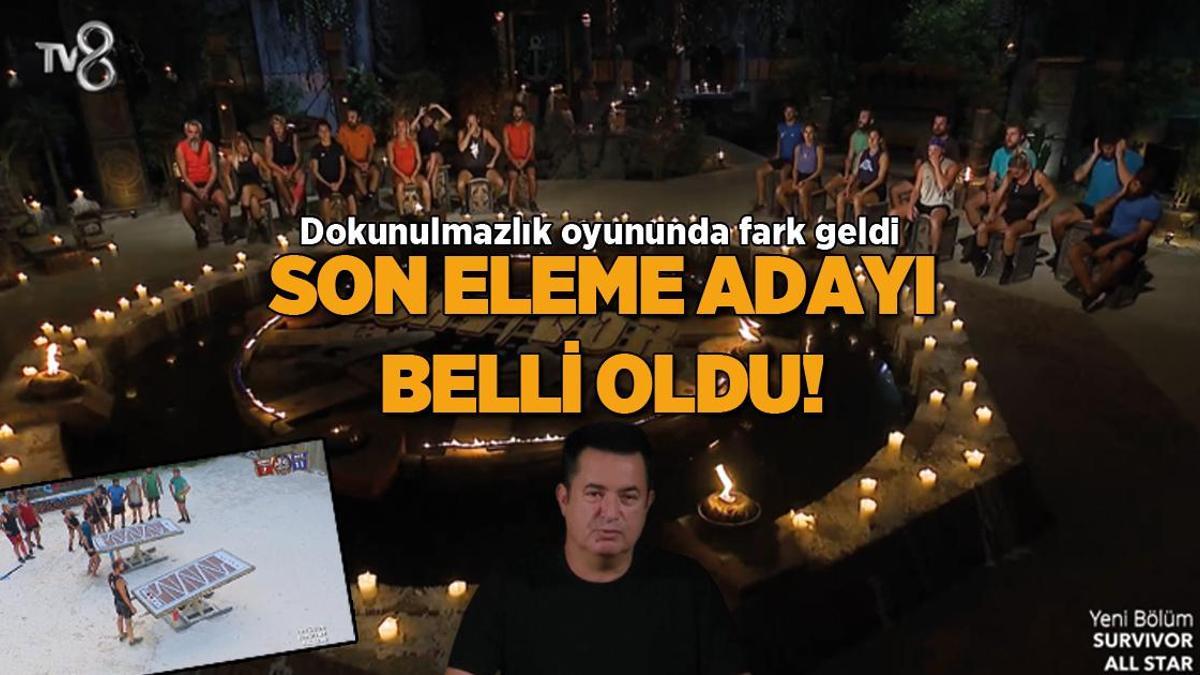 Survivor’da dokunulmazlık oyununda fark geldi! Son eleme adayı belli oldu