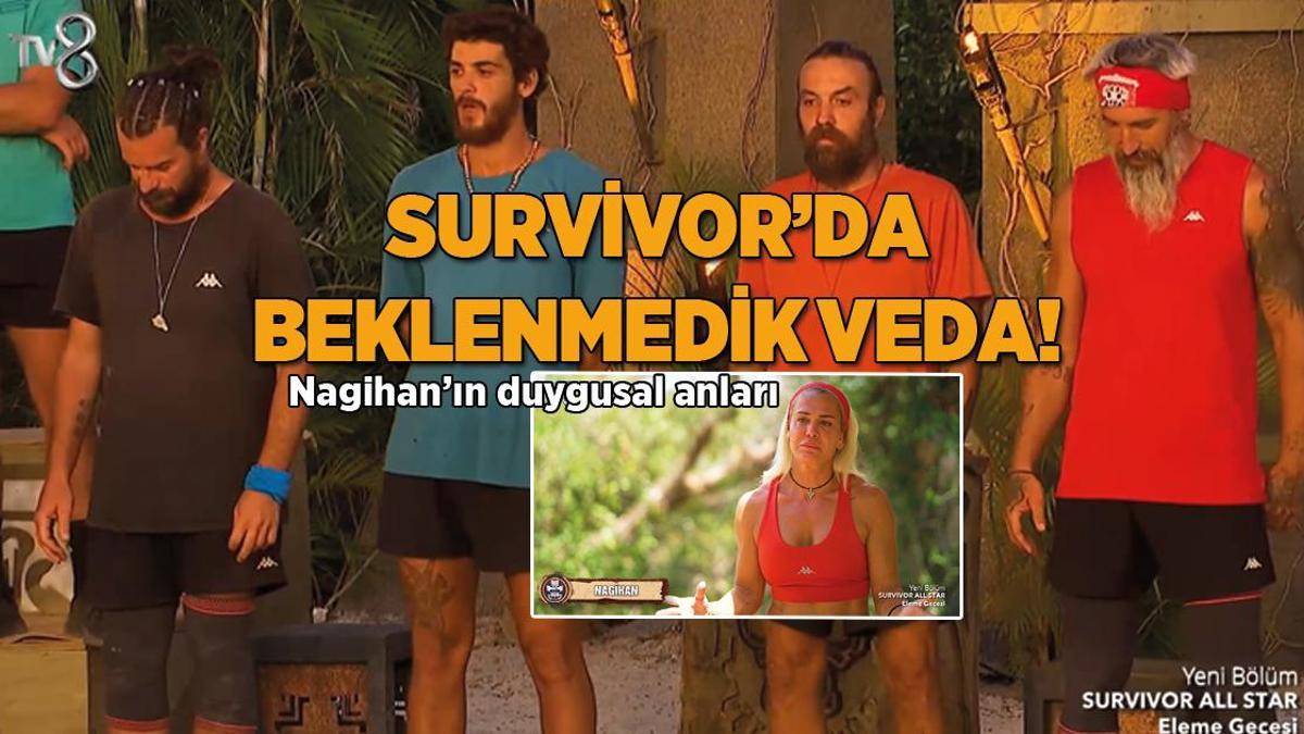 Survivor All Star’da beklenmedik veda: Düelloda elenen yarışmacı belli oldu! Nagihan’ın duygusal anları