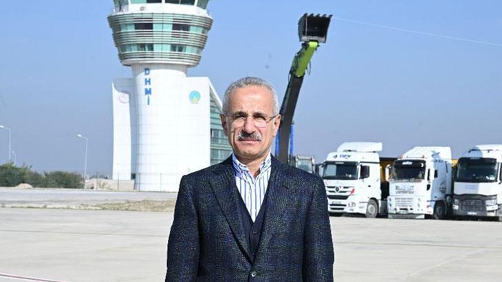 Hatay Havalimanı’nda uçuşlar yeniden başladı