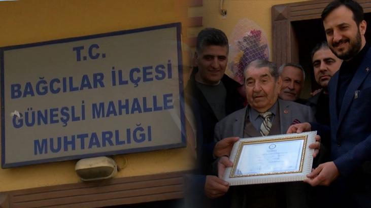 40 yıl sonra görevini devretti: Oturarak muhtarlık olmaz