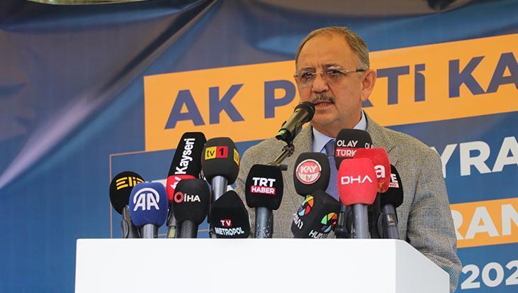 Bakan Özhaseki: Bu milletin başına bela olan örgütleri toprağa gömdük