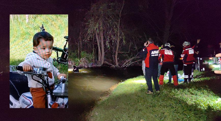 Piknik alanında kaybolmuştu… 2 yaşındaki çocuktan acı haber geldi