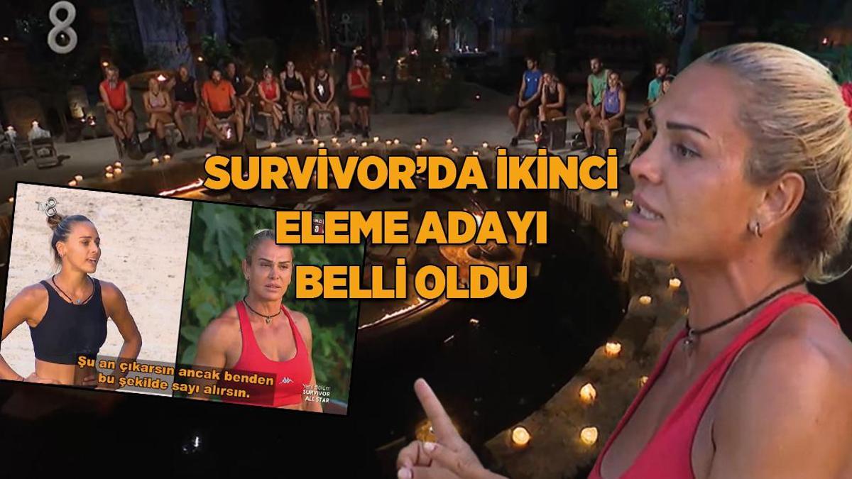 Survivor All Star’da ikinci eleme adayı belli oldu! Oyun alanında gerginlik