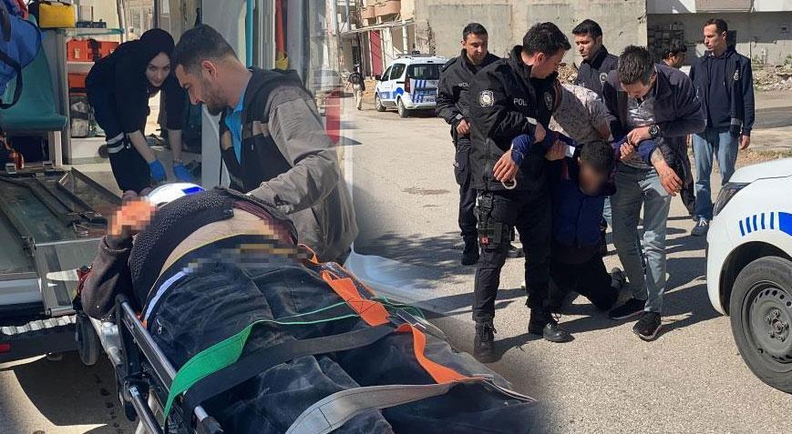 Adıyaman’da dehşet! Babasını yaraladı, yoldan geçen adamı öldürmeye çalıştı