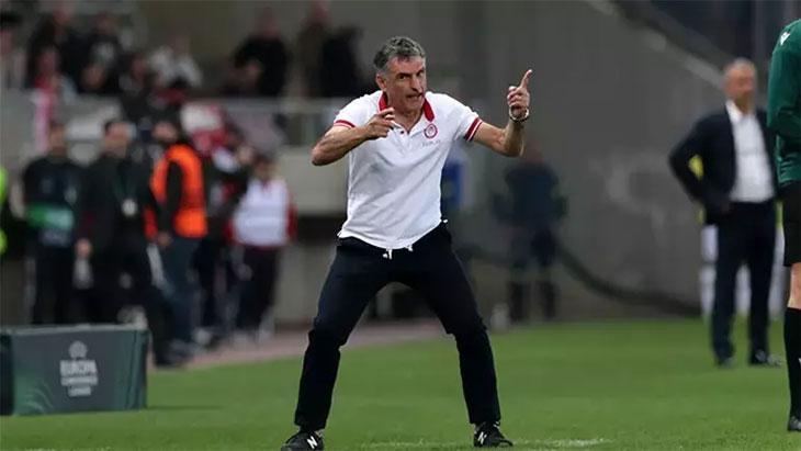 Olympiakos, Fenerbahçe maçı öncesi iddialı! Mendilibar meydan okudu: Kazanmak için gideceğiz