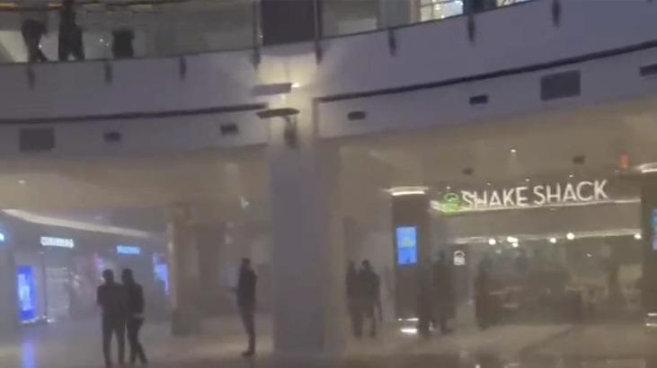 Son dakika: İstinye’de AVM’de yangın alarmı