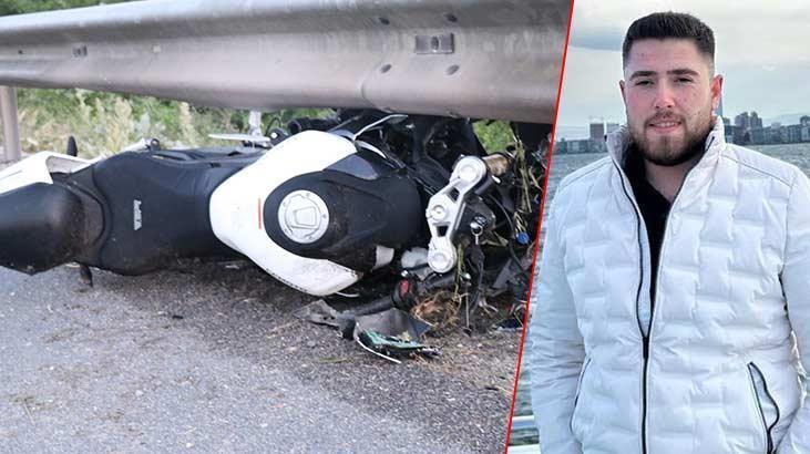 Denizli’de feci ölüm! Bariyere çarptı, 27 metre savruldu