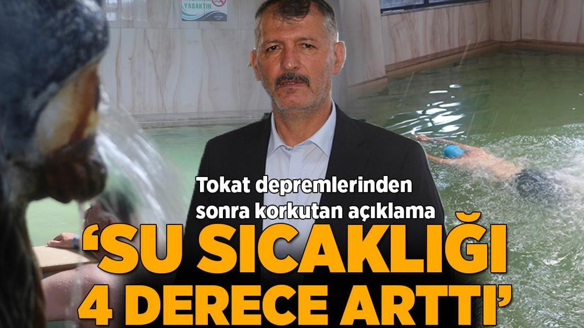 Tokat depremlerinden sonra korkutan açıklama! ‘Su sıcaklığı 4 derece arttı’