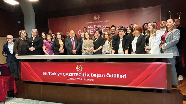 ‘Türkiye Gazetecilik Başarı Ödülleri’ sahiplerine verildi! Demirören Medya’ya 5 ödül