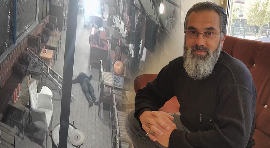 Eektrik akımına kapıldı 4 metre yükseklikten düştü