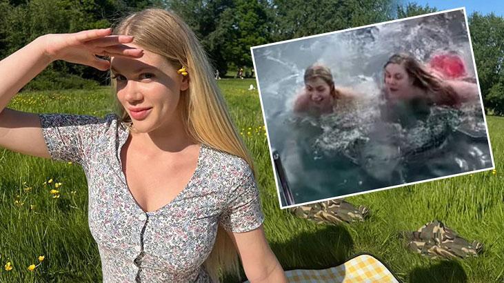 Aleyna Tilki ile denize giren Serel Yereli: İkimizi de ‘ne açar’ dedik, Boğaz açtı!