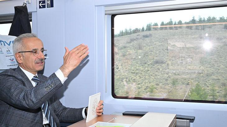 Bakan Uraloğlu: “Ankara-Sivas hattında 1 yılda 1 milyon kişi seyahat etti”