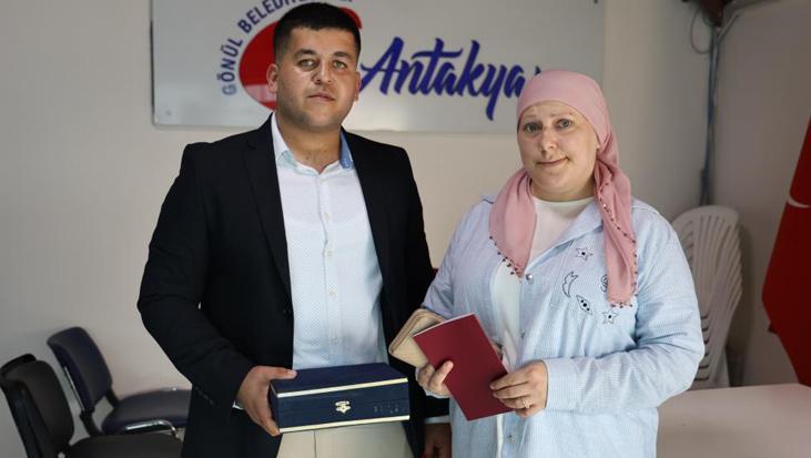 Hatay’a Ukraynalı gelin! ‘Tercüman sayesinde kız istedik’