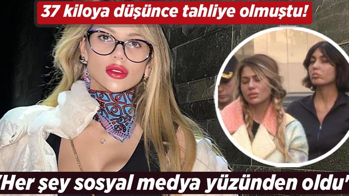 37 kiloya düşünce tahliye olmuştu! ‘Her şey sosyal medya yüzünden oldu’