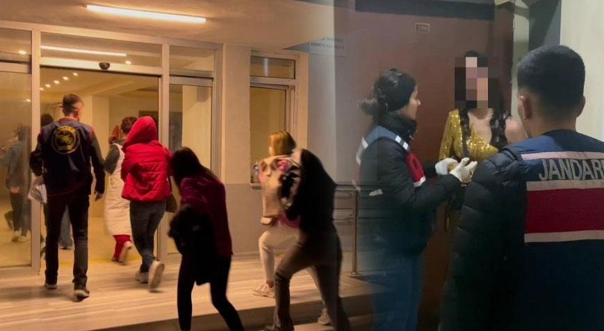 Fuhuş yapan yabancı kadınlar hasta çıktı