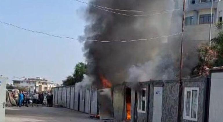 İskenderun Devlet Hastanesi’nde korkutan yangın