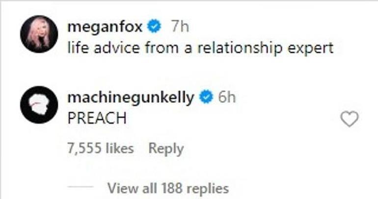 Megan Fox 'Enerjinizi erkeklere harcamayın' dedi, eski nişanlısından yorum geldi!