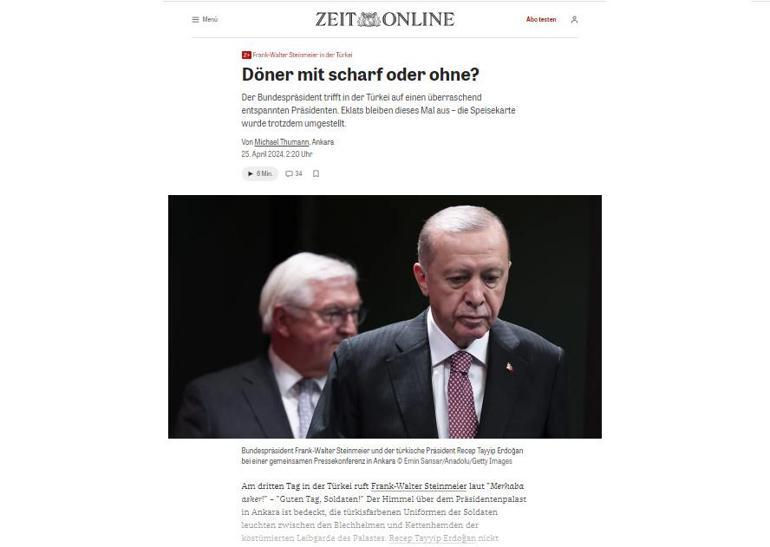Alman medyası dönerin damga vurduğu ziyareti yazdı: Türkiye vazgeçilmez ve zor!