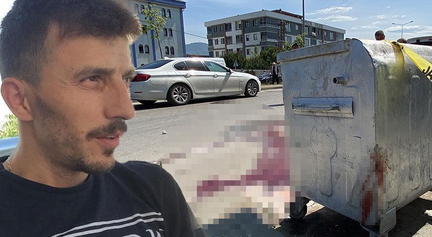 Feci son! Başı çöp konteynerine çarpan motokurye öldü