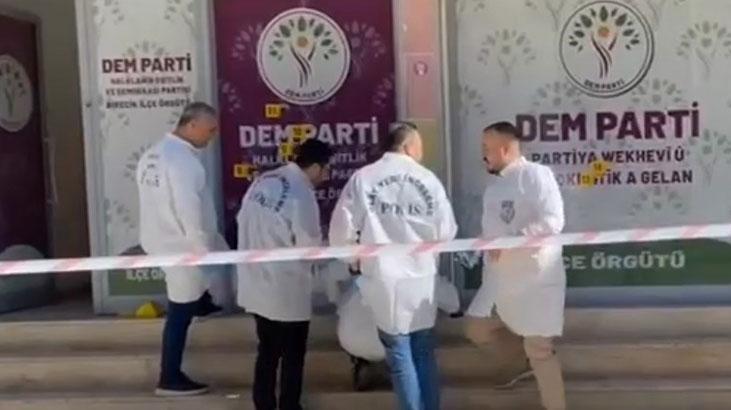 DEM Parti binasının kurşunlanması olayında belediye başkanının ağabeyi tutuklandı