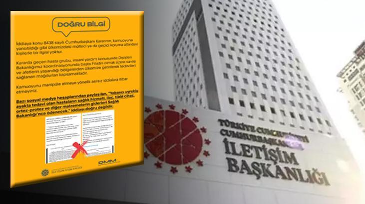 DMM’den yabancı uyruklu hastalarla ilgili iddiaya yalanlama