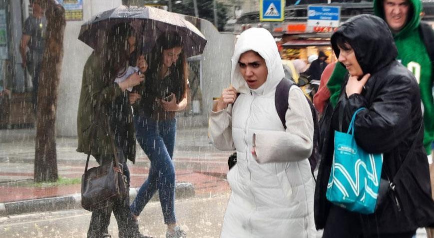 Son dakika… Meteoroloji 19 kent için saat verip uyardı!  ! İstanbul, Ankara, Antalya…