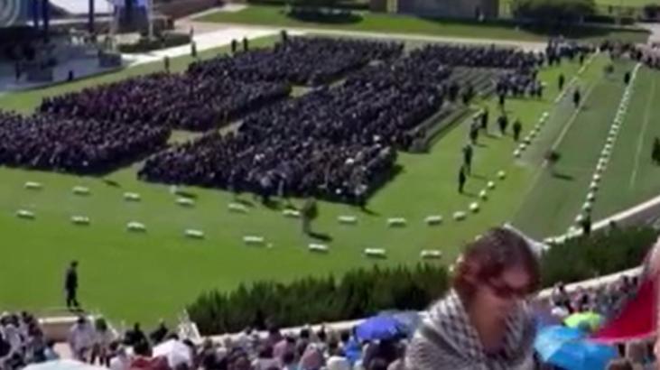 ABD’de İsrail protestoları büyüyor! İsrail destekçisi komedyen sahneye çıkınca terk ettiler