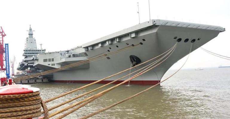 Çin, Fujan'ı suya indirdi! Dünya Pasifik’e kilitlendi: Yapılan en güçlü uçak gemisi