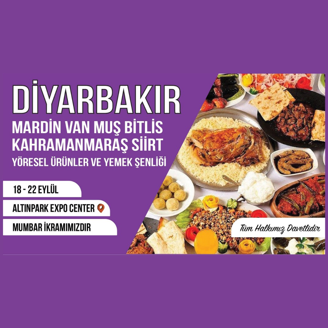 Turna Organizasyon’un Recep Turna İle Düzenlediği Altınpark Expo Yöresel Yemek Şenliği: Geleneksel Tatlar Buluşuyor