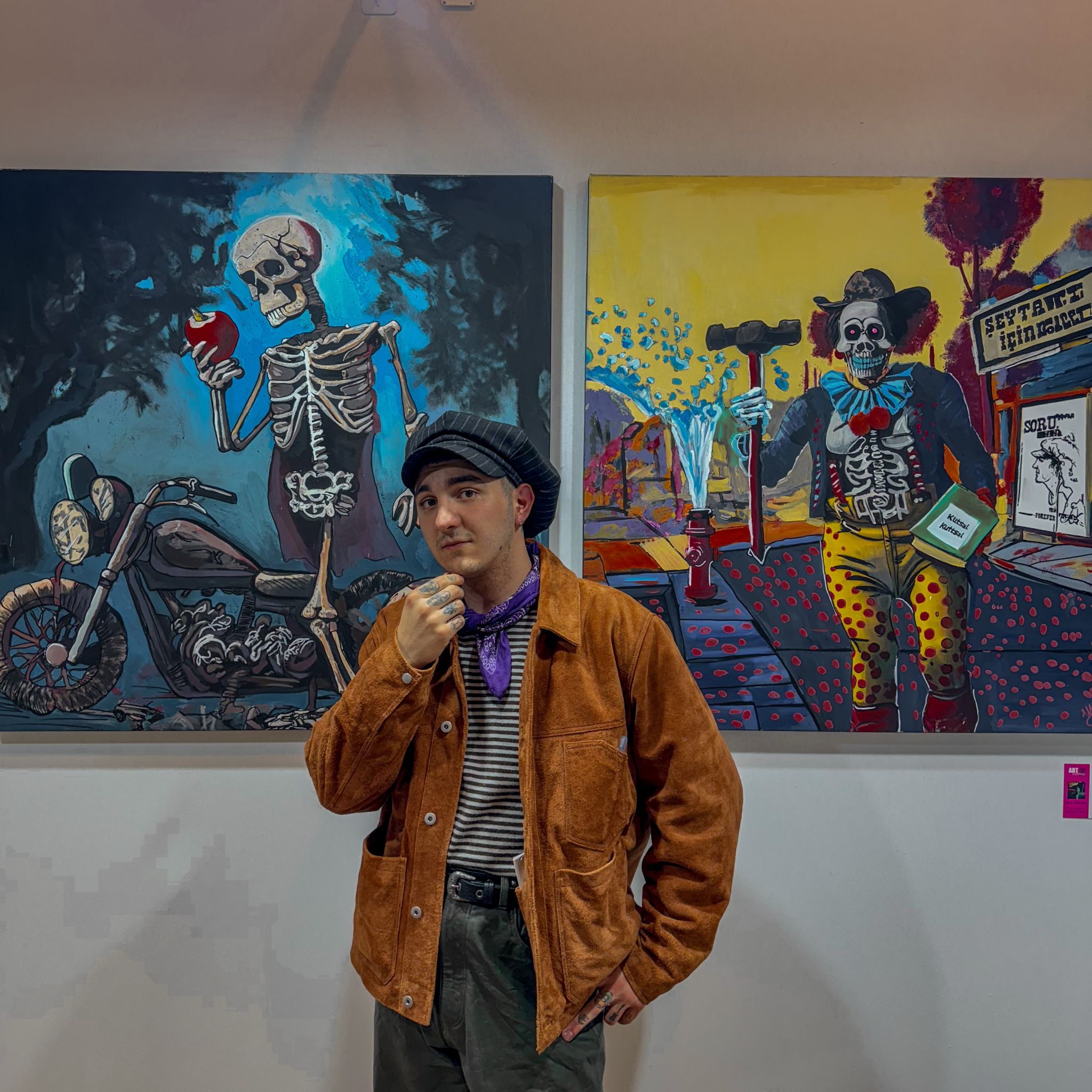 Türk Sanatçı Uras Yurdagül Louvre’da Eserlerini Sergiliyor