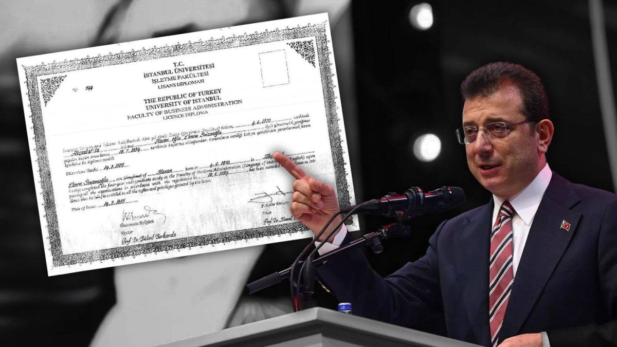 İmamoğlu’ndan ‘Sahte Diploma’ Tepkisi!