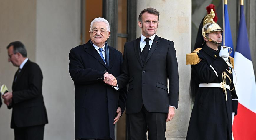 Abbas’tan Fransa Ziyaretinde Gazze ve Filistin Yönetimi Açıklamaları