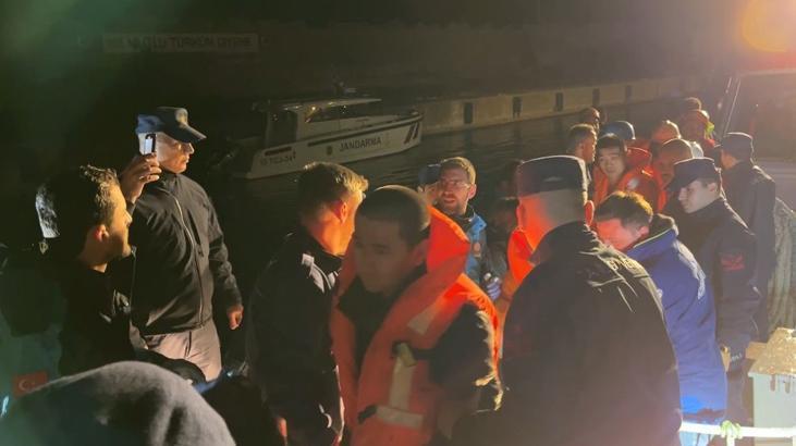 Kandıra Açıklarında Gemide Yangın: 25 Mürettebat Sağ Kurtarıldı