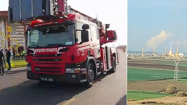 SON DAKİKA: Silivri BOTAŞ Tesisi’ndeki Yangın Kontrol Altında!