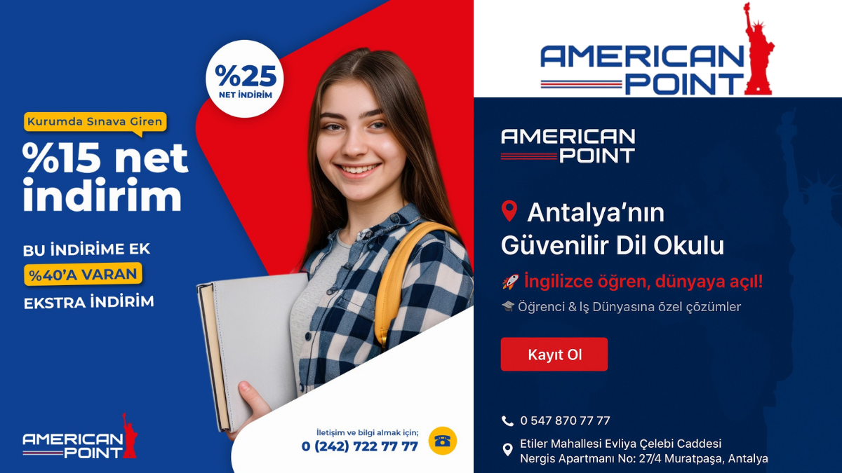 American Point Dil Okulu Yabancı Dil Eğitimine Gerçekçi ve Kalıcı Bir Çözüm Sunuyor