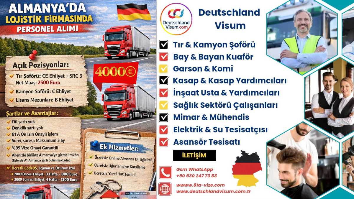 Almanya’ya Göç Süreci Deutschland Visum ile Kolaylaşıyor