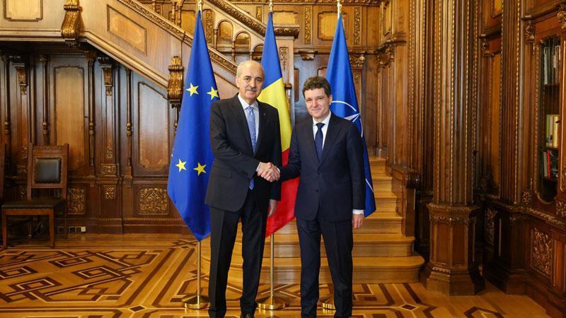 TBMM Başkanı Kurtulmuş’tan Romanya Cumhurbaşkanı’na Teşekkür