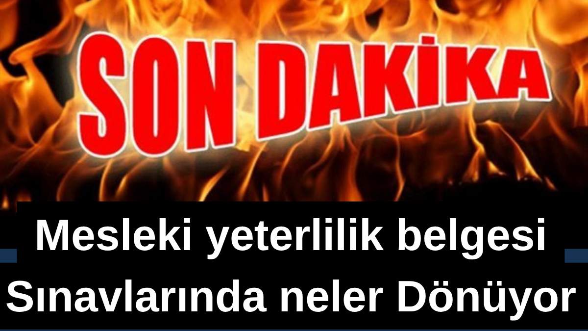 Mesleki Eğitim Sınavlarında Usulsüzlük İddiası: Denetim Eksikliği Tepki Topluyor