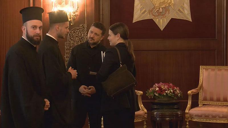 Zelenskiy, Fener Rum Patrikhanesi’ni Ziyaret Etti