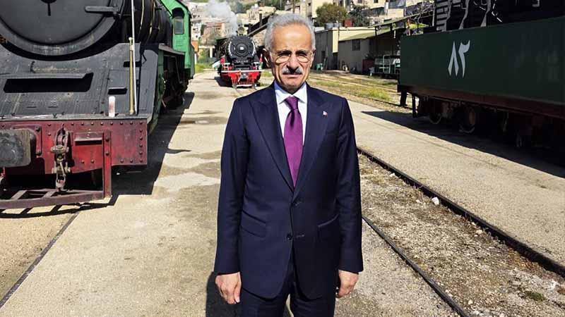 Ulaştırma Bakanı Uraloğlu: Hicaz Demiryolu’ndan İlk Tır Türkiye’ye Uğurlandı