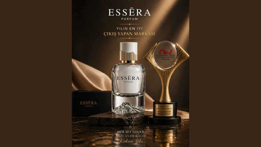 ESSĒRA PARFÜM’E “YILIN EN BAŞARILI ÇIKIŞ YAPAN MARKASI” ÖDÜLÜ
