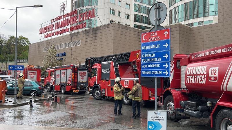 Hamidiye Etfal’de Tahliye Operasyonu: Yangın Kontrol Altına Alındı