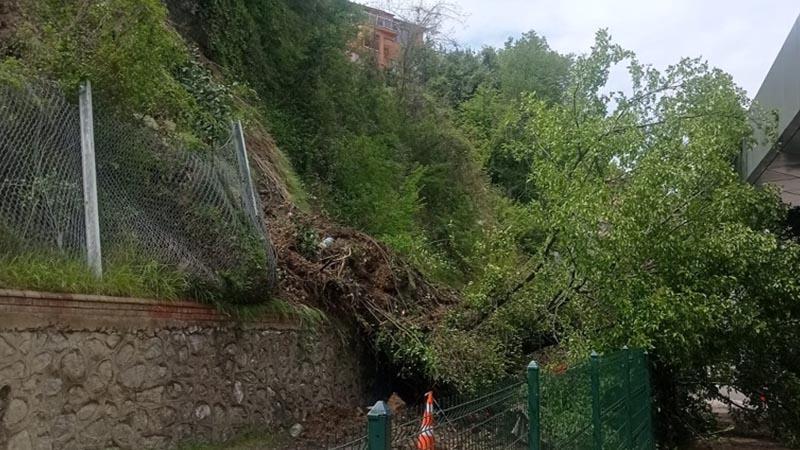 Terminaldeki Toprak Kaymasına Hızlı Müdahale
