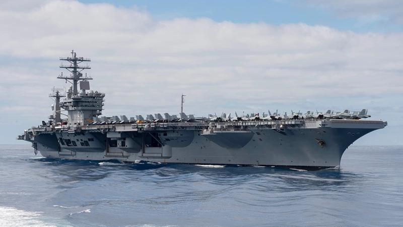 Devlerin Karayipler Buluşması: USS Nimitz Bölgeye İndi!