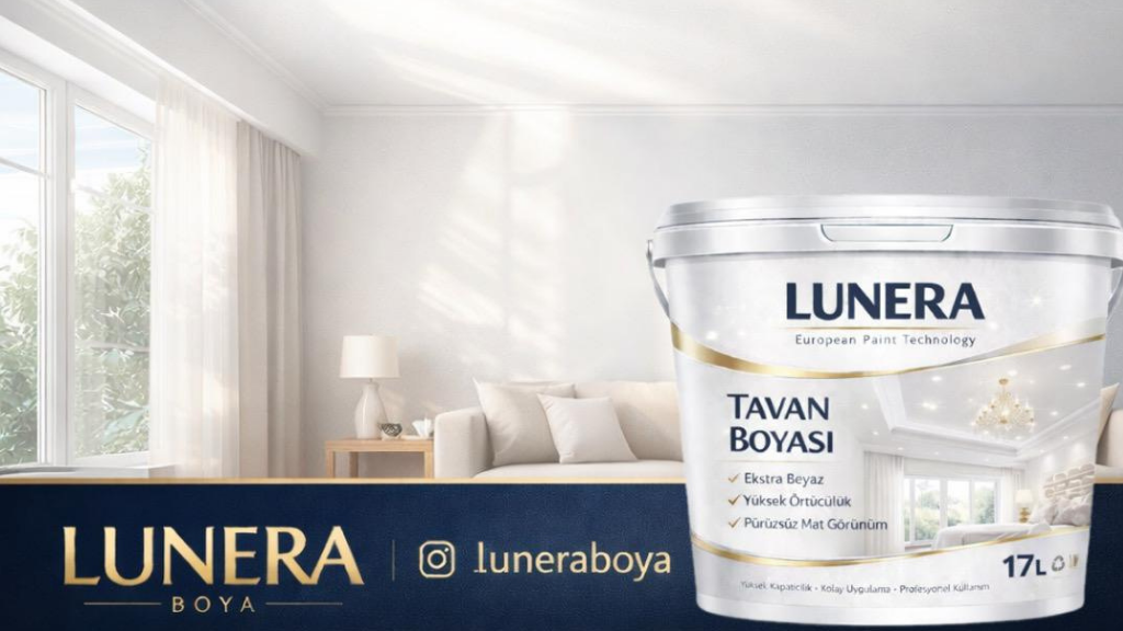 LUNERA Boya ile Mekanlarda Kalite ve Dayanıklılık Ön Plana Çıkıyor